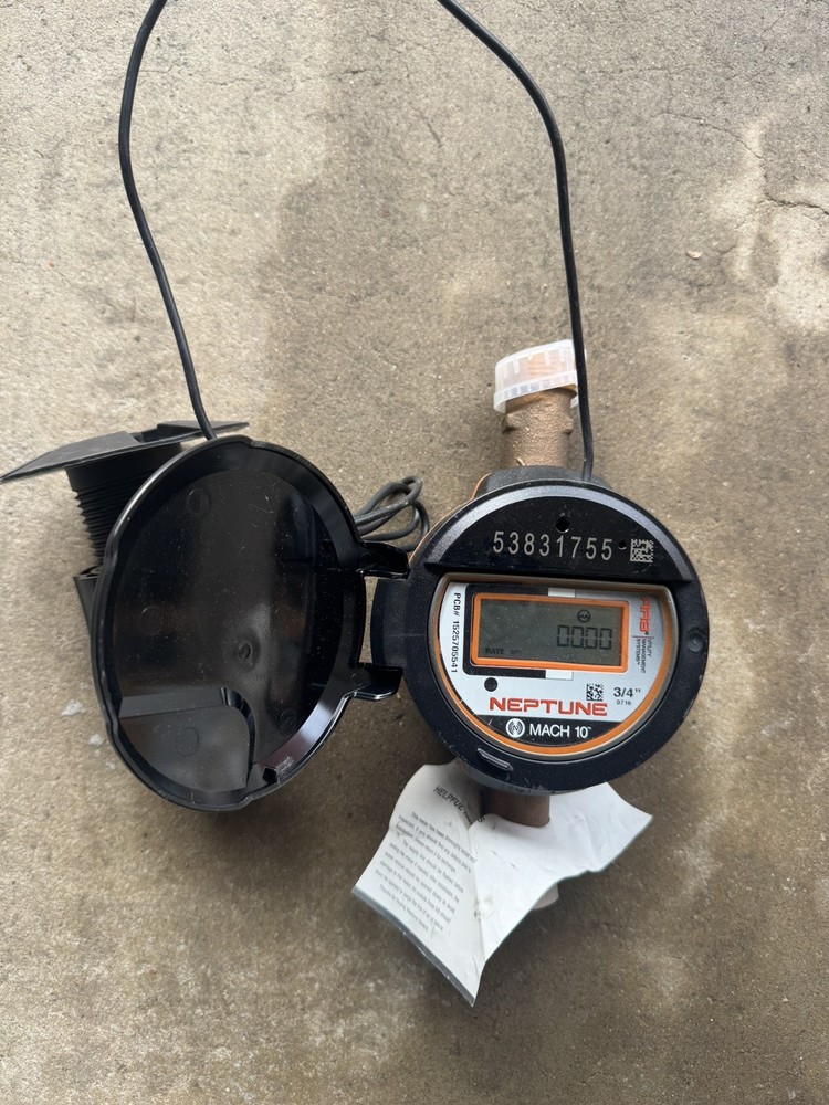 Neptune 3/4” Mach 10 Ultrasonic Water Meter