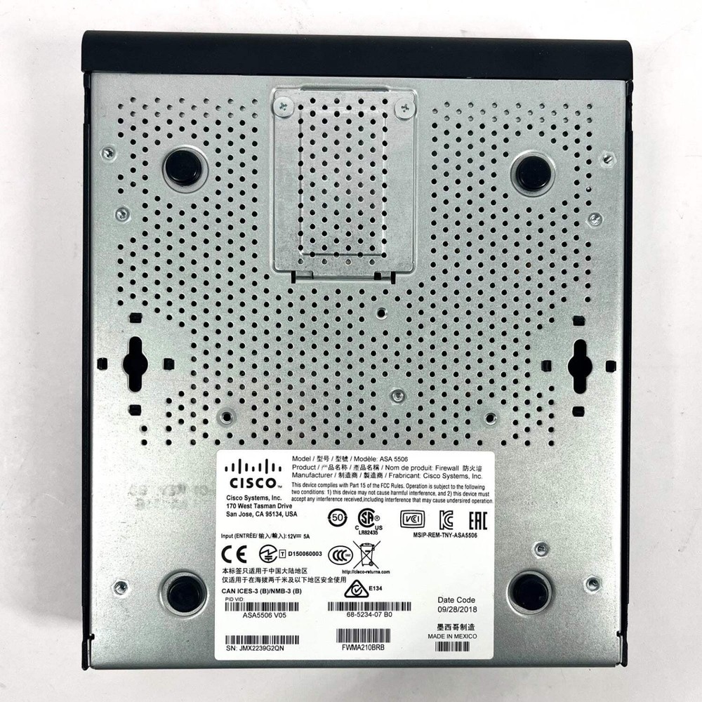 Cisco Router/firewall Security Appliance line