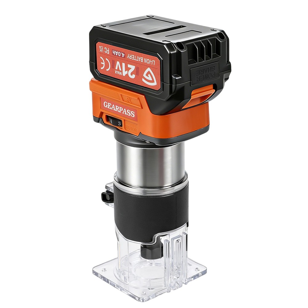 Cordless Multi-function Router 30000 Rpm 21V with 20 Bits NEW Upgraded