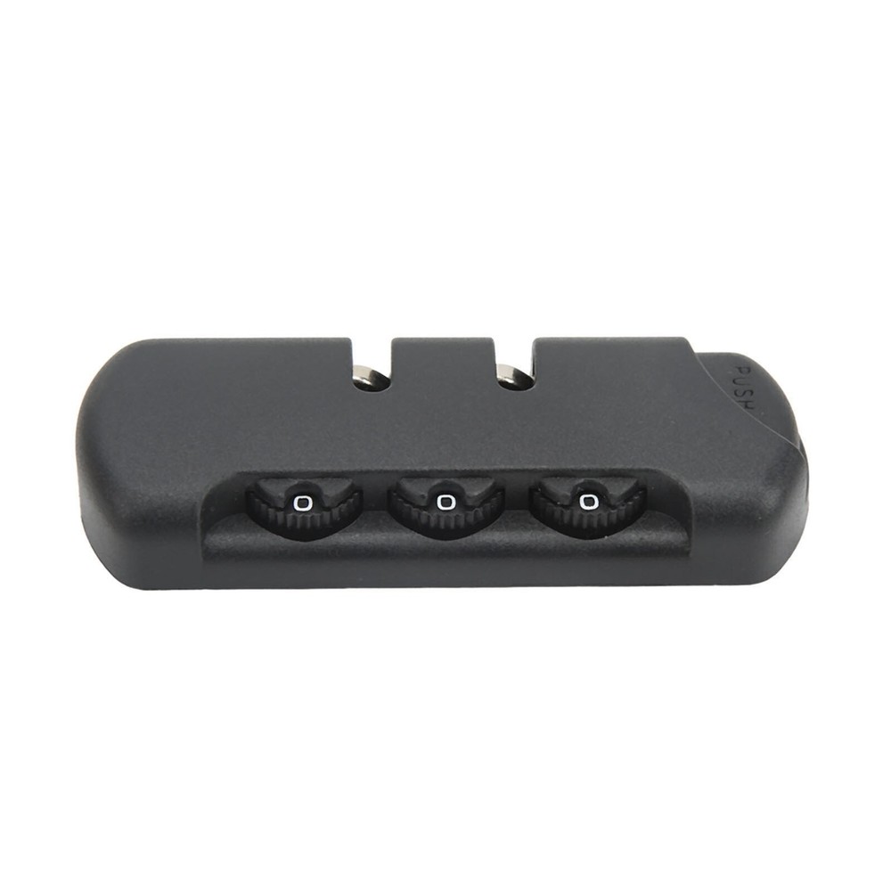 Luggage Password Lock High Security 3 Digit Password Frosted Texture Replacement