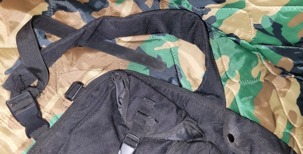 Tactical Black Nylon Chest Rig