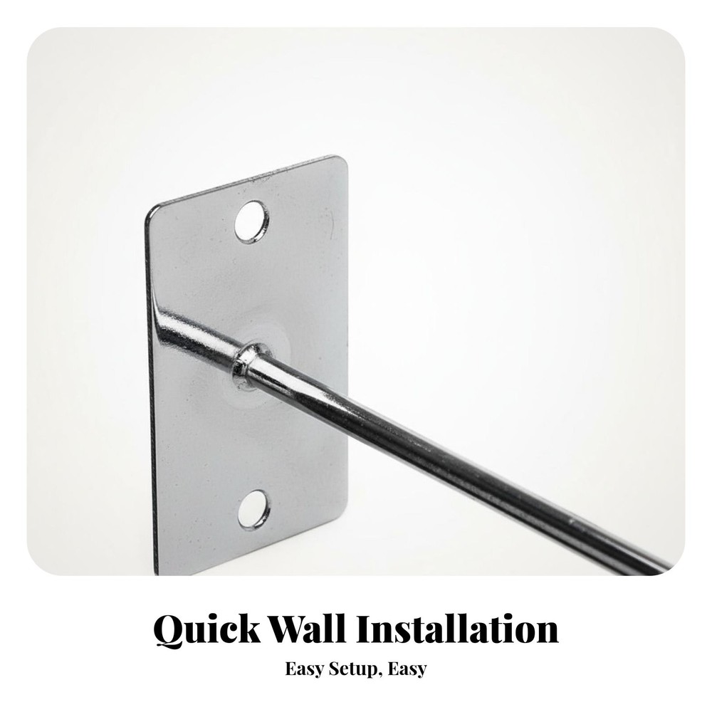 Wall-Mounted Hat Rack Easy to Install Wall Mounted Hat Rack Rust-Proof