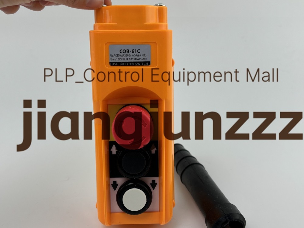 1PCS COB-61C COB Crane Hoist Control Button switch Single speed