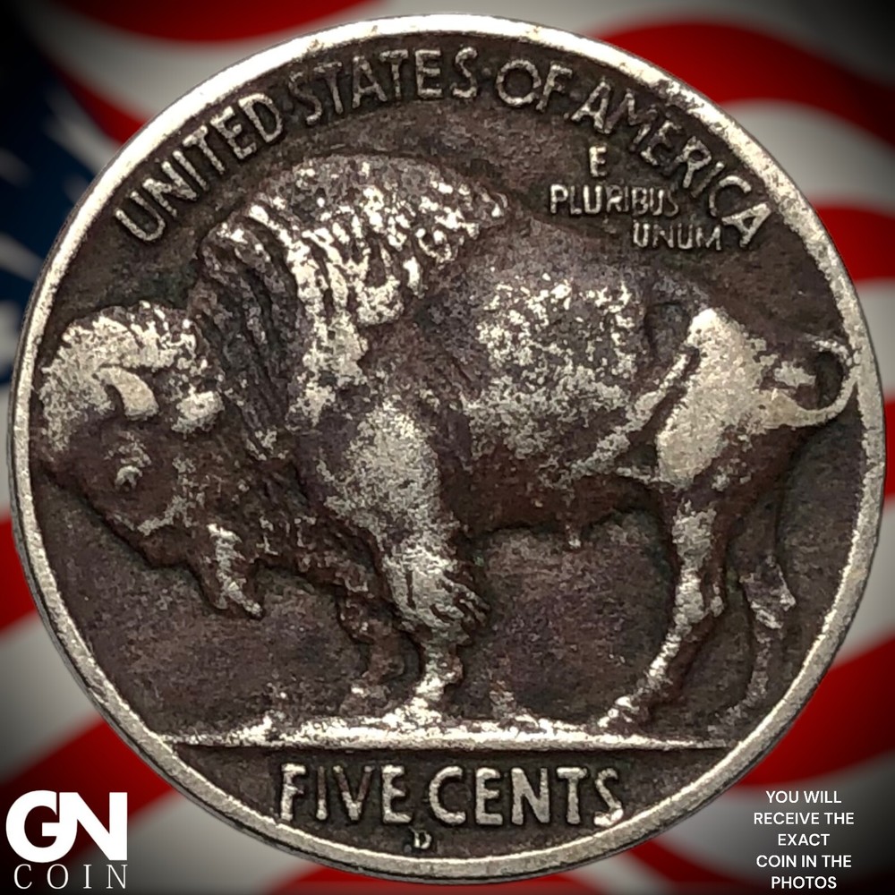 1917 D Buffalo Nickel Y1905