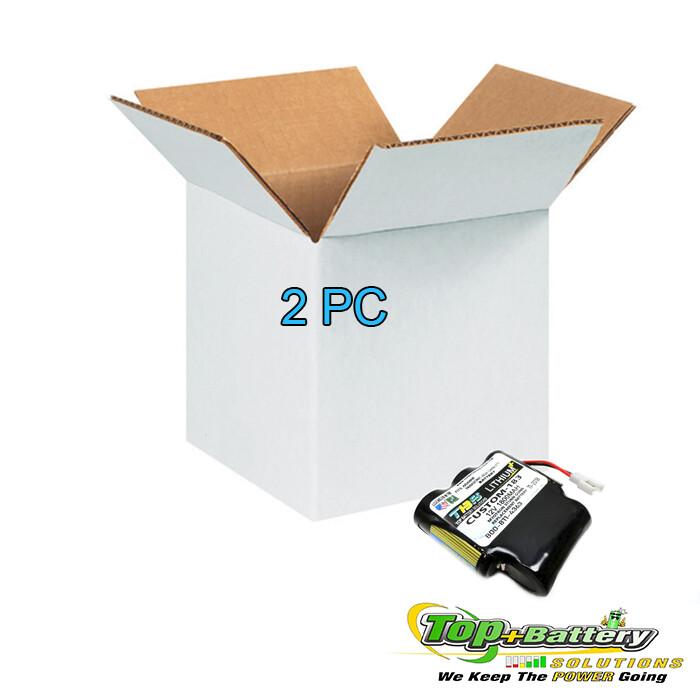 Replacement Battery For Stun Gun Arianne MYOTRON Pulse Wave Checkmate Custom-183