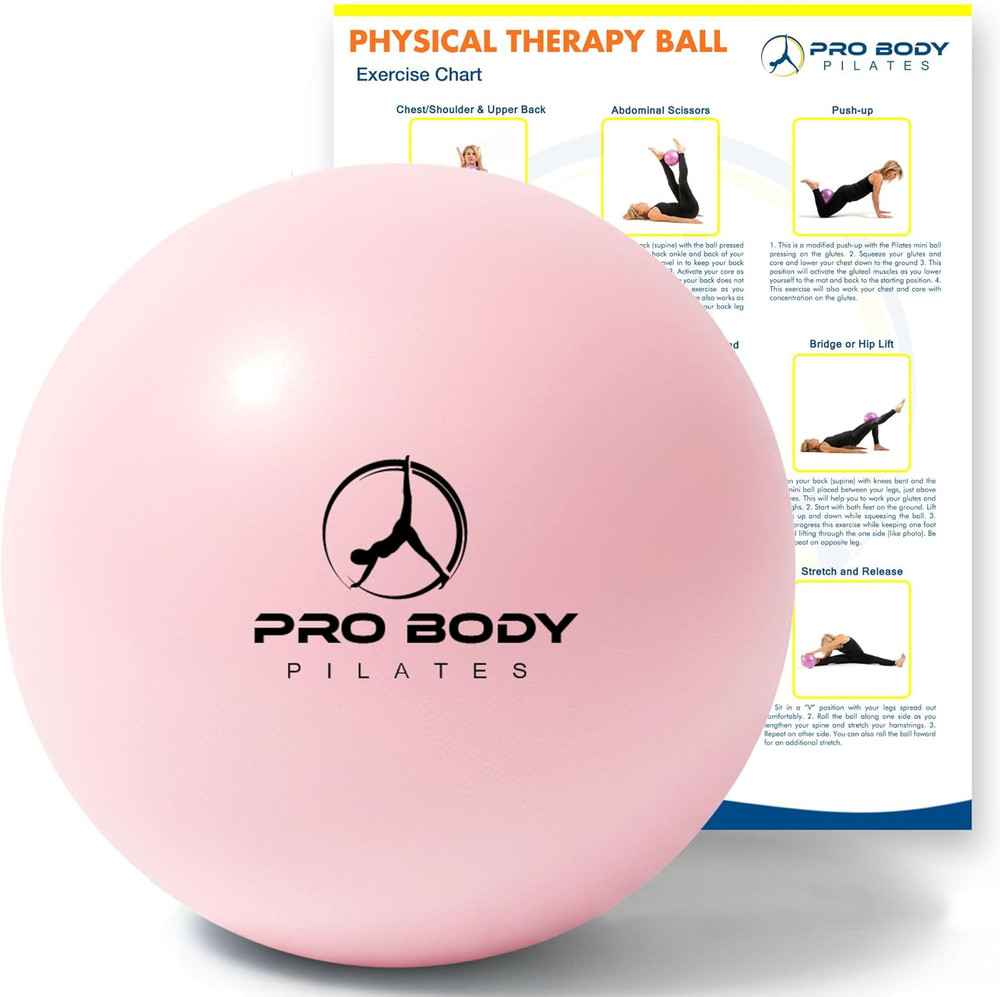 Exercise Balls Physical Therapy - 9 Inch Small Exercise Ball for Between Knee...