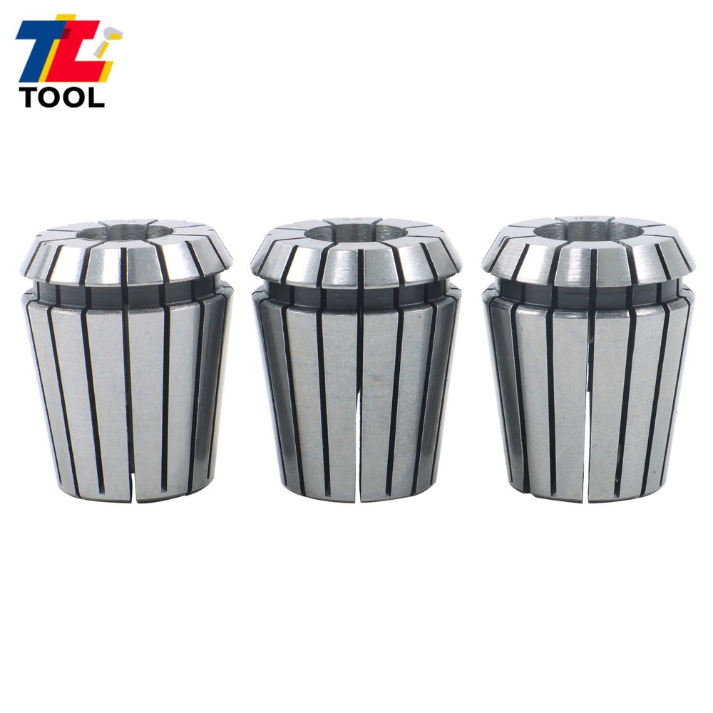 ER32 Collet 18 Pack Set MT3 M12 Thread Spring Type for CNC Milling Engraving