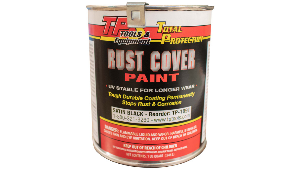 Rust Buster Frameworks RB9909 Rust Cover Paint 1 Quart Black