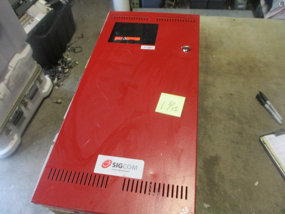 Used SIGCOM Emergency Communications System, MNS-100 Used, Untested