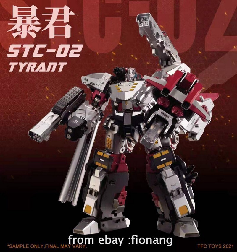 Transformable Megatron TFC STC-02 Tyrant Dominator 4 mode convertion