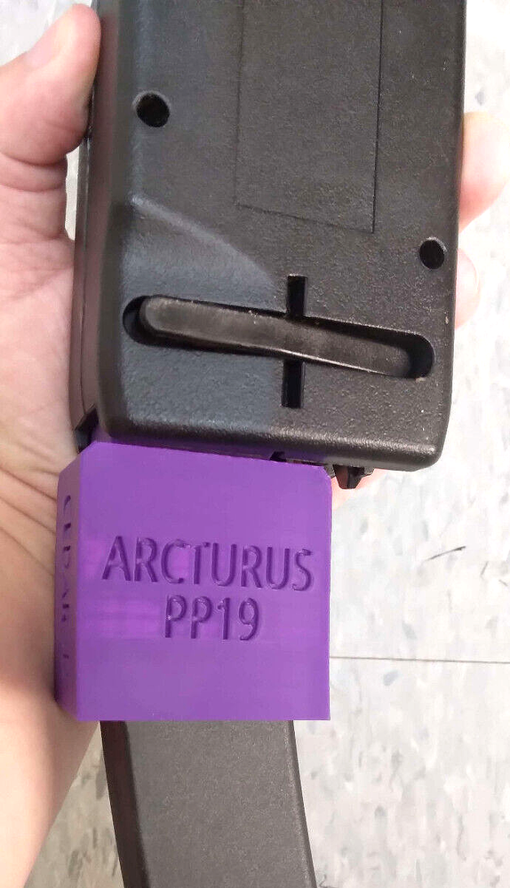 Arcturus PP19 Airsoft AEG Odin Speedloader Adapter (Purple)