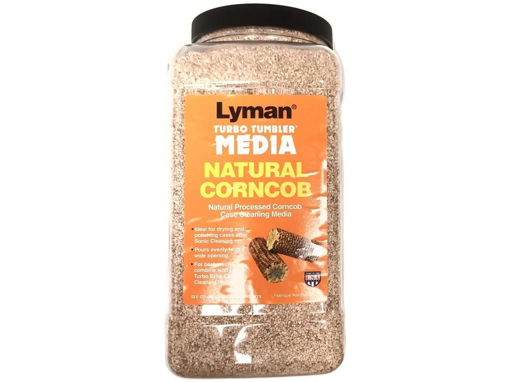 Lyman Medium Natural Corncob Reloading Media (3.5 Pounds) 3.5-Pound, Multi