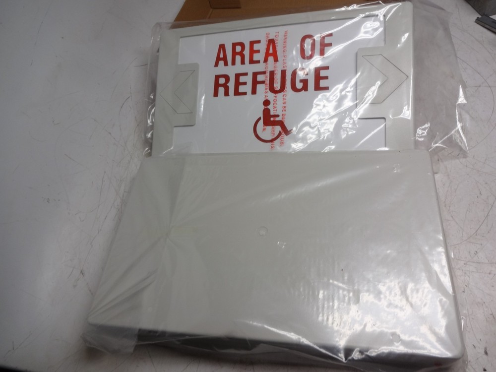 Area Of Refuge Sign Exit-1000 0lag Exit Sign Double Sided