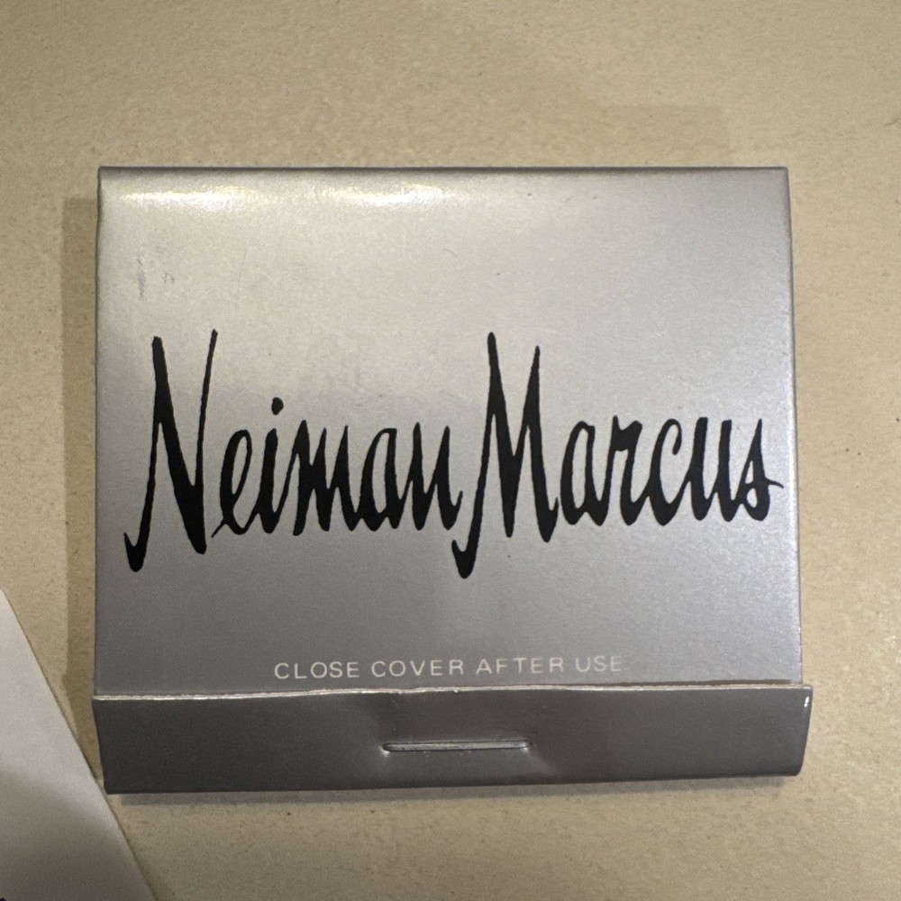 Neiman Marcus Calculator Shaped like Matchbook - silver, does not work