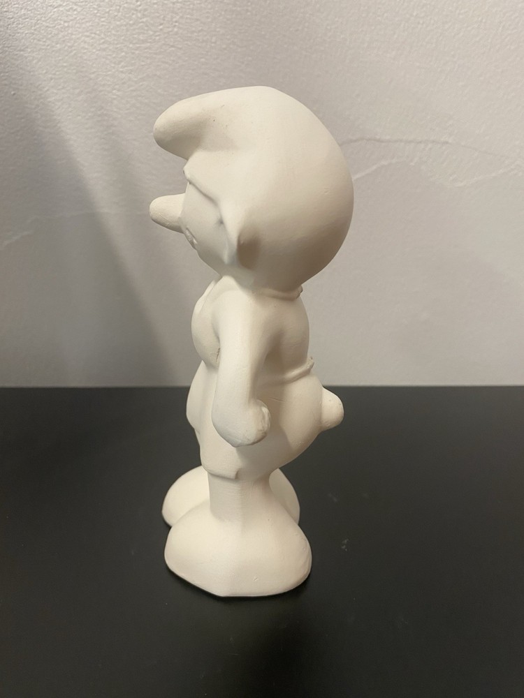 Hefty Smurf Ready To Paint Ceramic Bisque