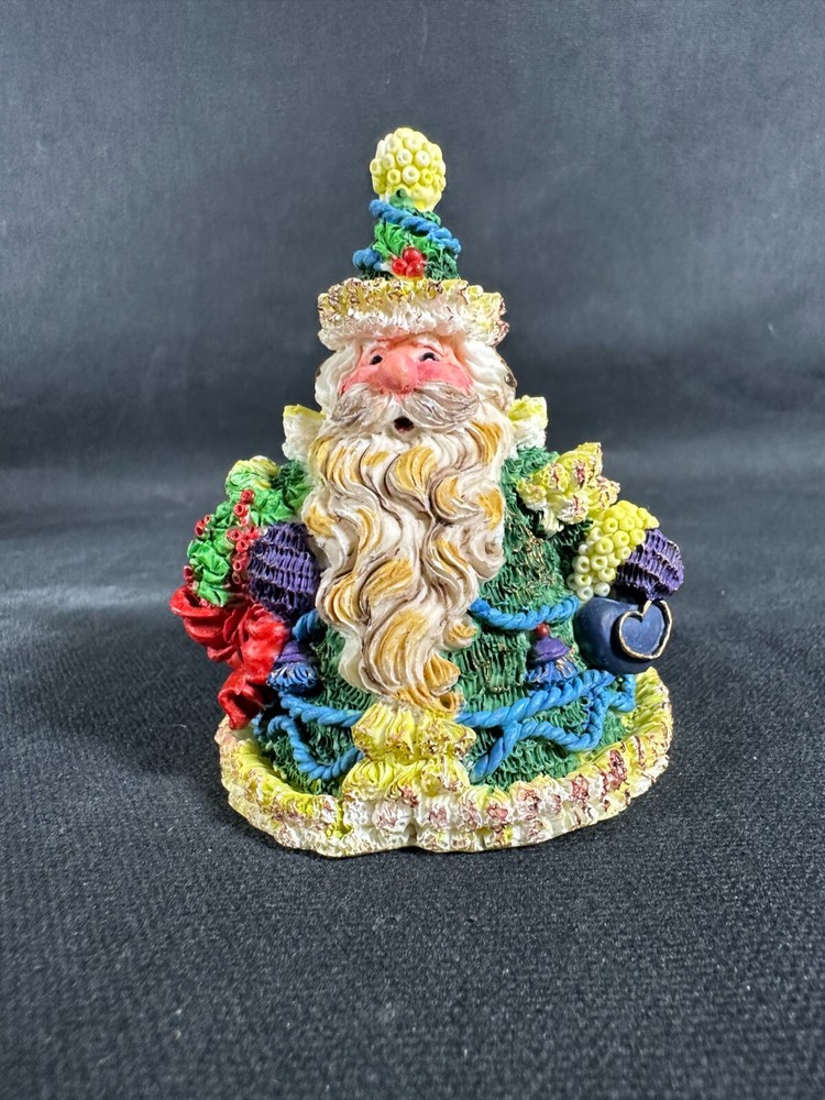 Pair of Santa Figurines