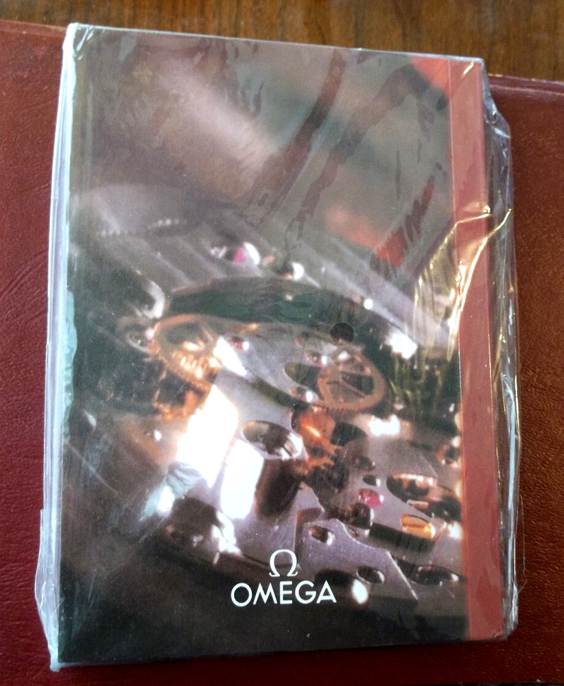 Omega Operating Manual - Sealed, Never Opened