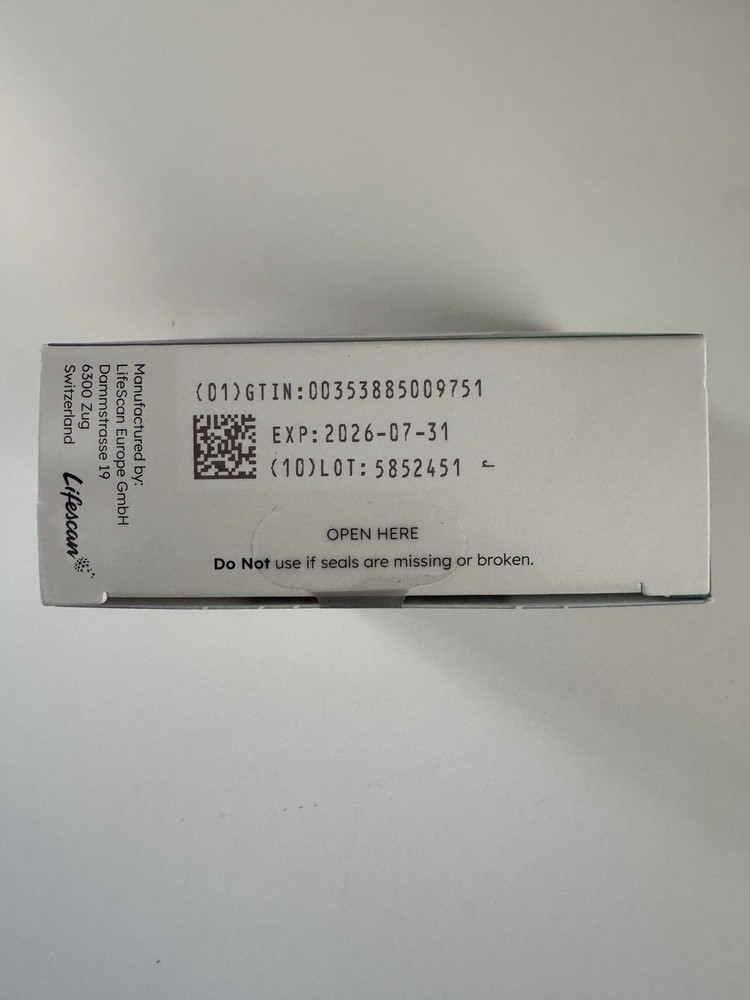 OneTouch Verio Test Strips 100 Count