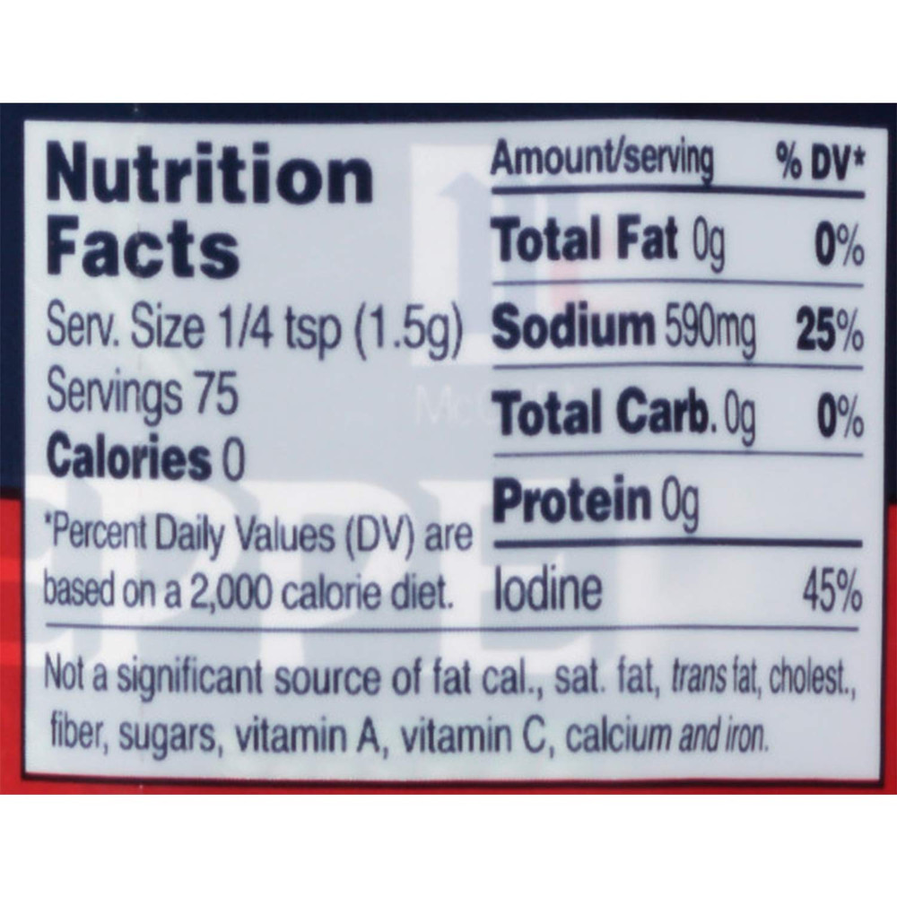 Morton Mccormick Iodized Salt & Pepper, Shaker Set, 5.25 Ounce