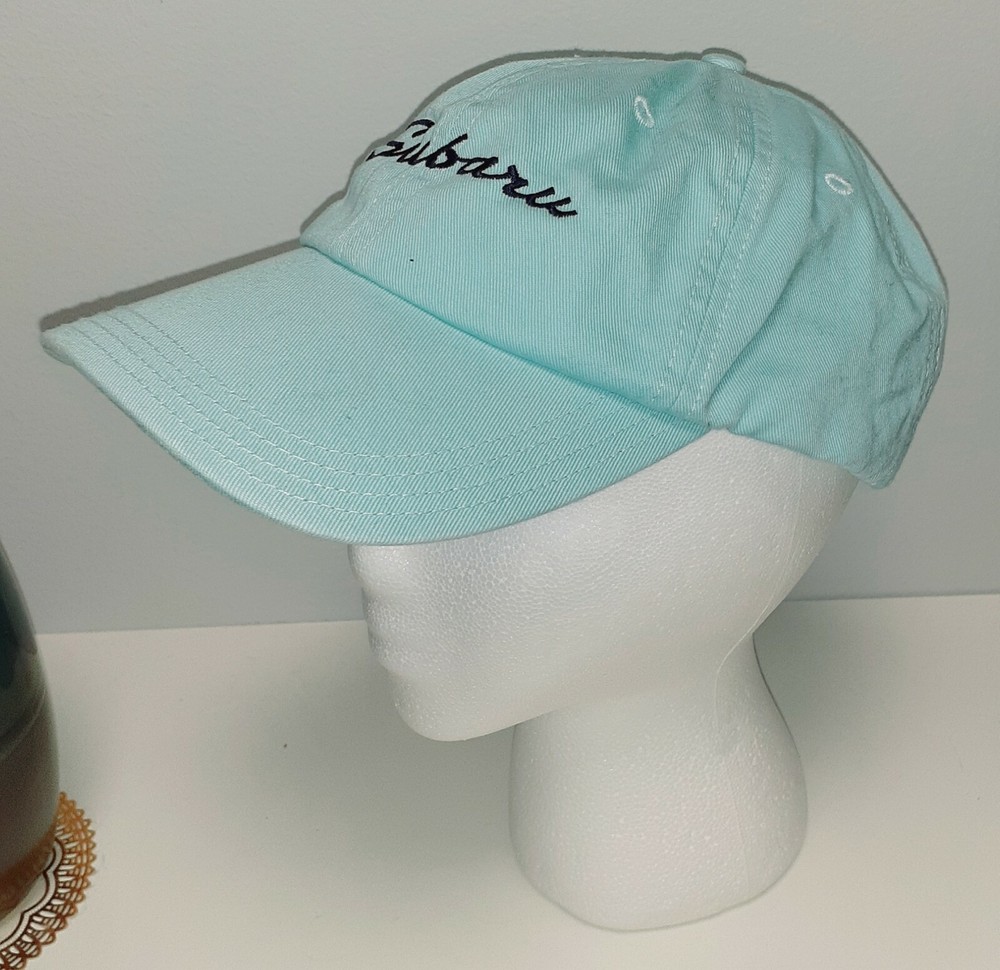 Womens Torquoise Subaru Adjustable Cap/Hat