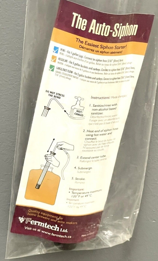 Fermtech The Auto-Siphon Regular