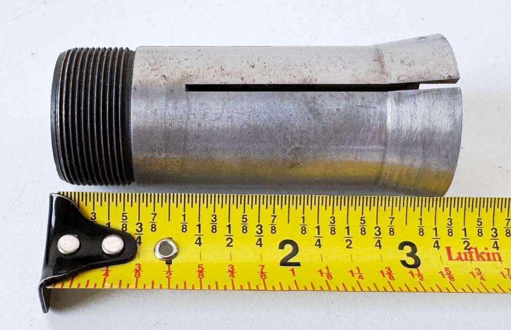 HARDINGE E2 5C Emergency Collet Internal & External Threads 1.123" Counter Bore