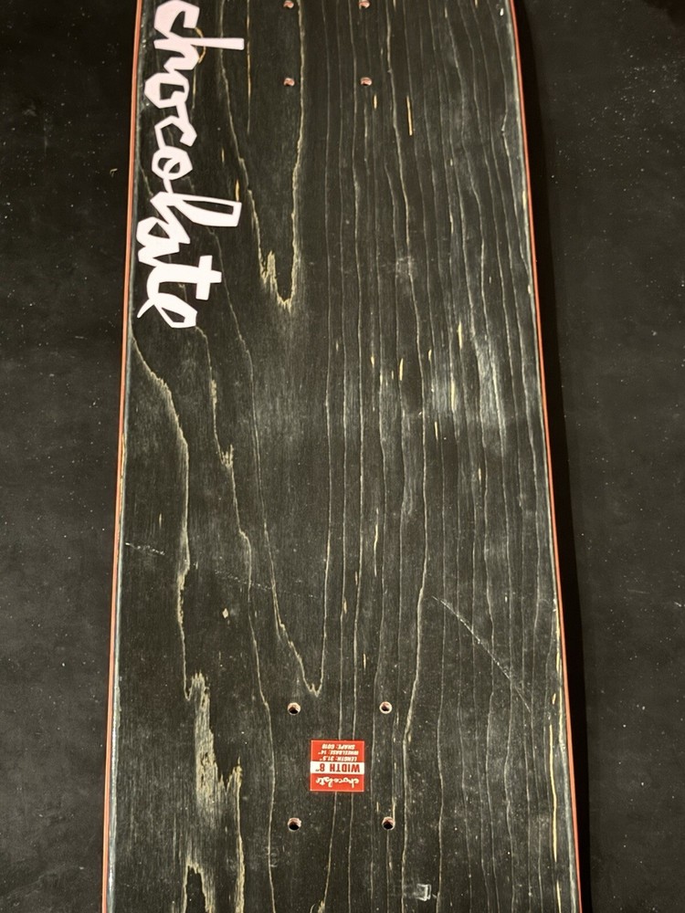 Chocolate Alvarez Live and Let Live Skate Deck