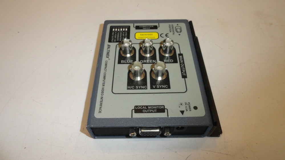 QQ1: ALTINEX COMPACT COMPUTER VIDEO INTERFACE