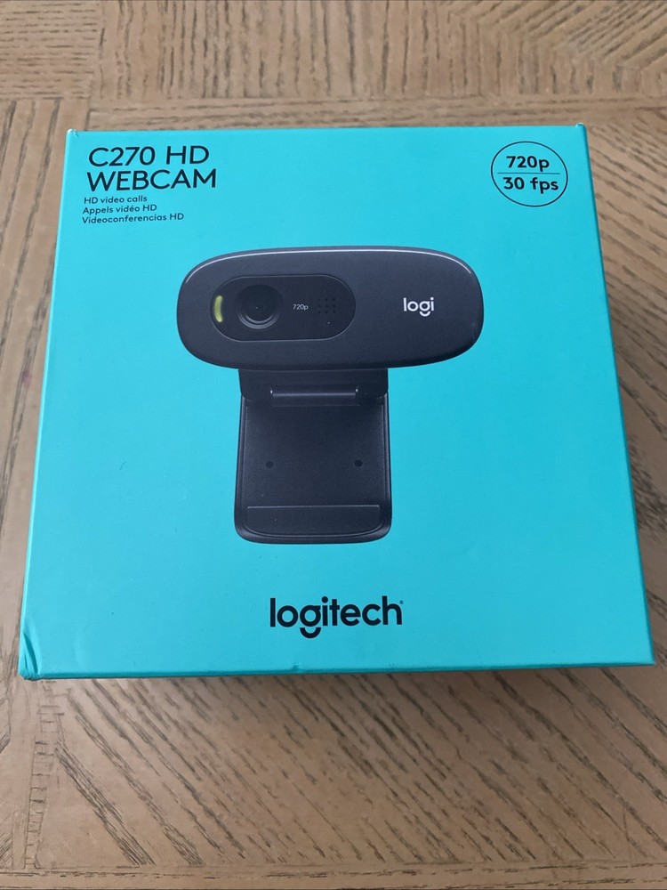 Logitech C270 HD Webcam - Open Box