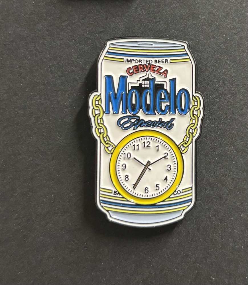 Modelo Beer Hat Pin