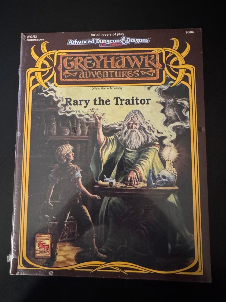 TSR Greyhawk Rary the Traitor SW  NIS B2