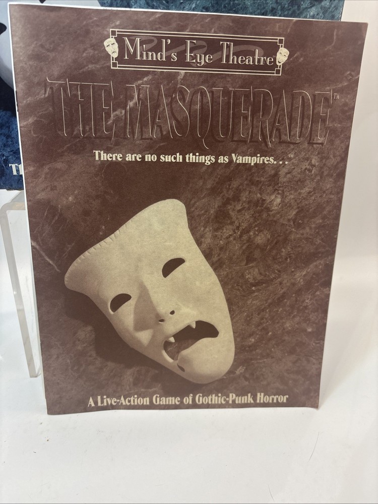 White Wolf Mind's Eye Theatre Masquerade Masquerade (1st Ed) Missing Ankh/teeth