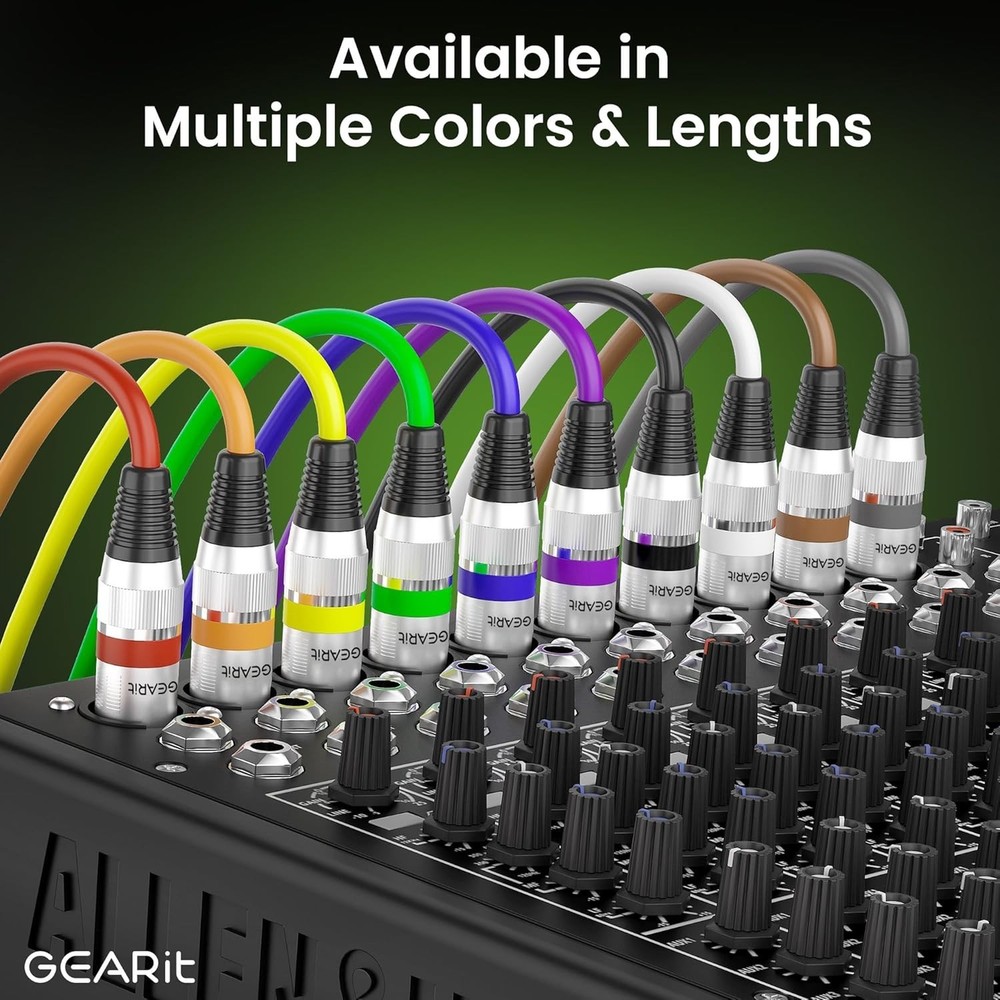 Versatile XLR Cable for Recording Studio