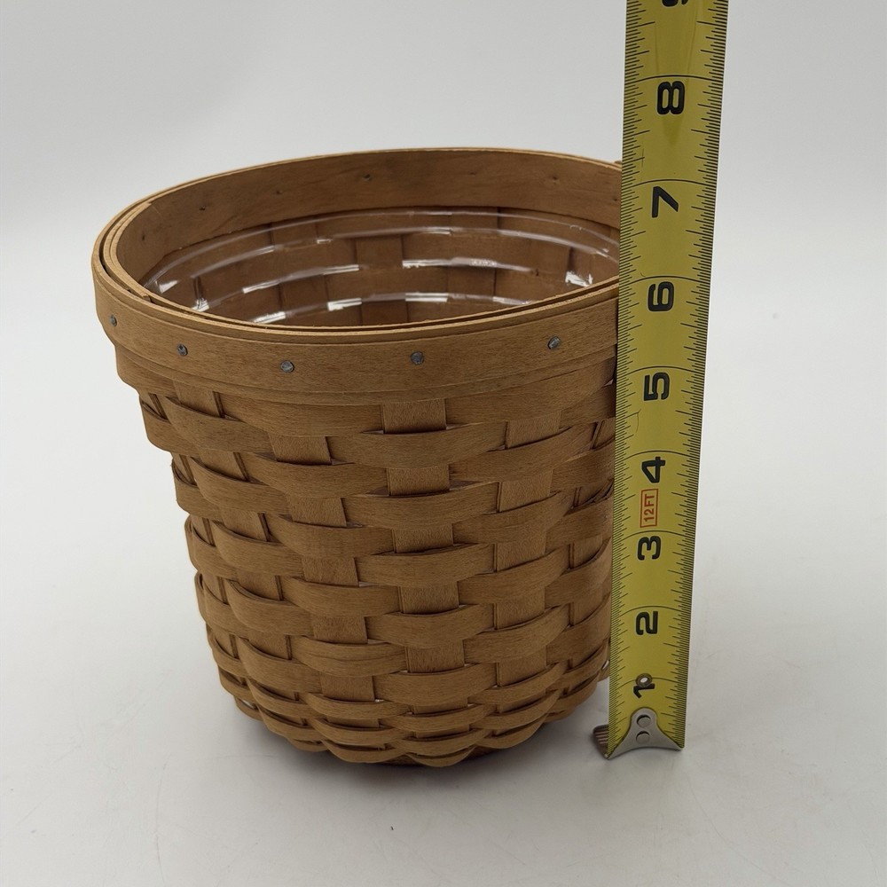 Longaberger Bouquet Basket w/ Protector Marked 2003