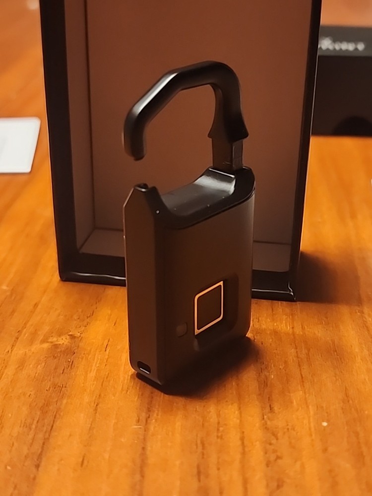TOKK Fingerprint Lock Model PL4. Black. Open Box