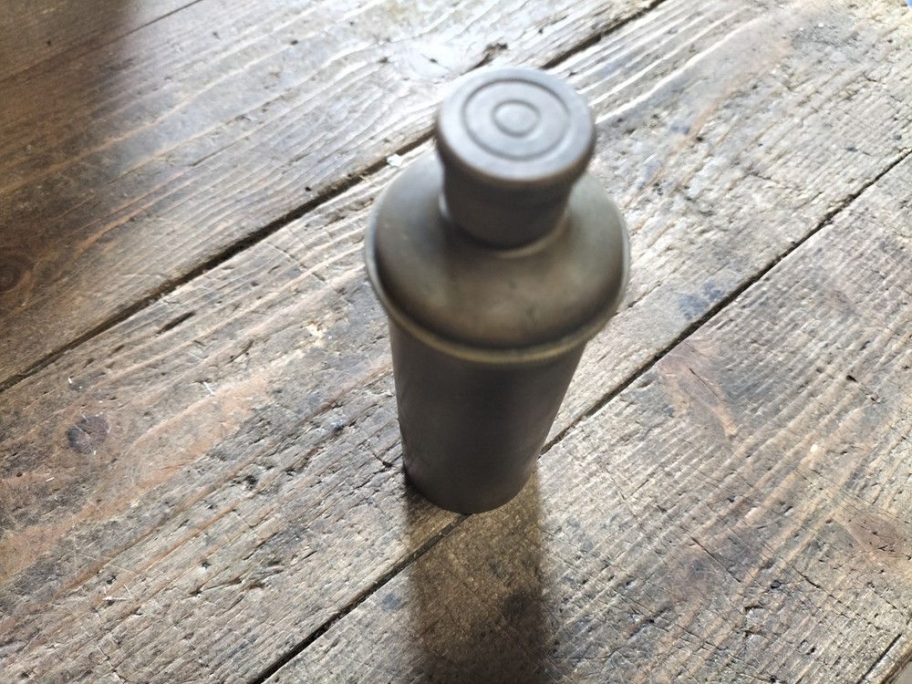 Vintage Brass Parafin Lamp.