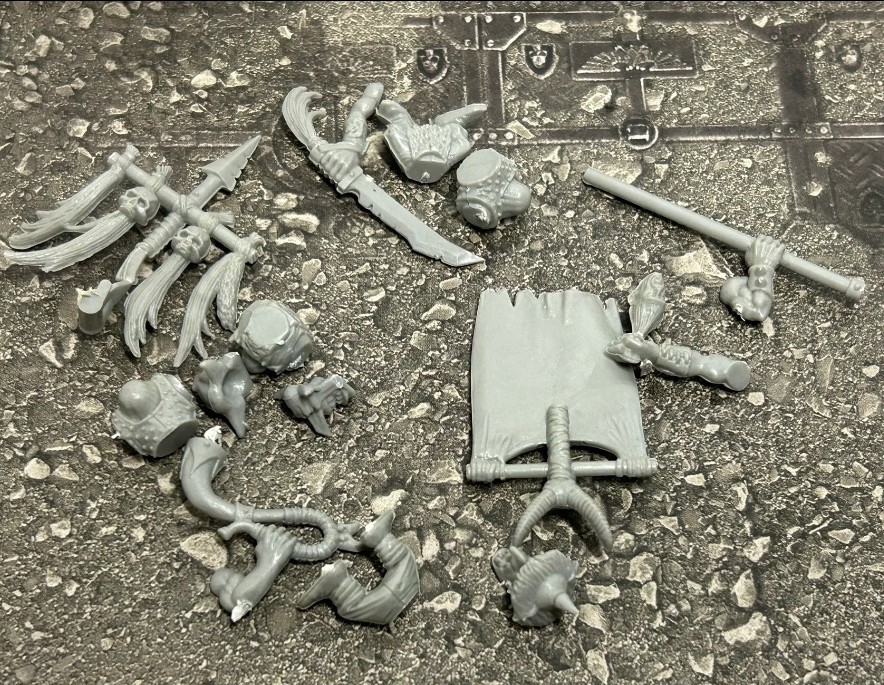 Warhammer The Old World Orcs And Goblins Goblin Command Bits Pack