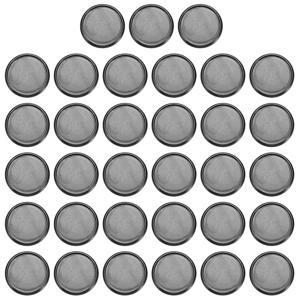 28mm Book Binding Discs 22pcs Discbound Expansion Discs Plating Round, Black