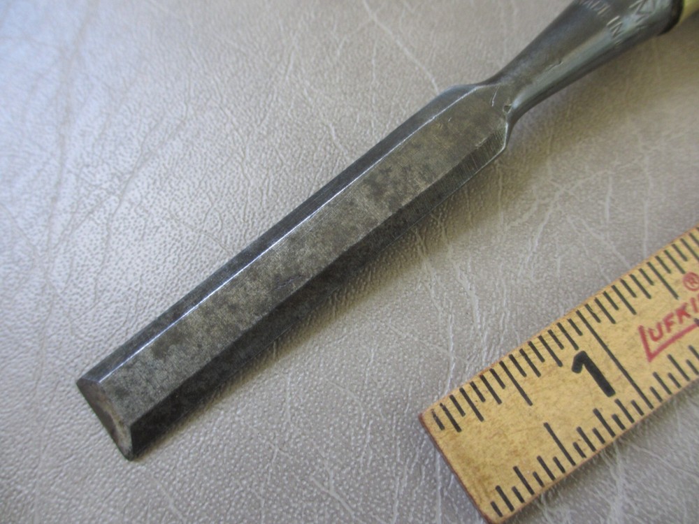Vintage Wards Master 1/2" Woodworking Bevel Edge Socket Chisel