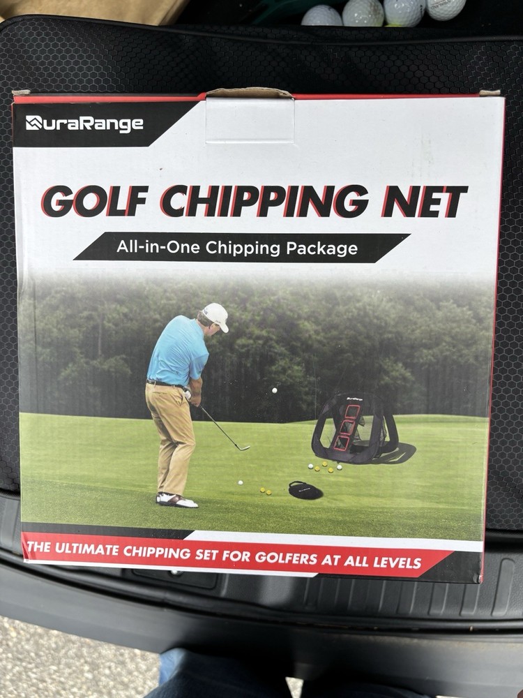 DuraRange Golf Chipping Net Pop-Up All In One Foldable