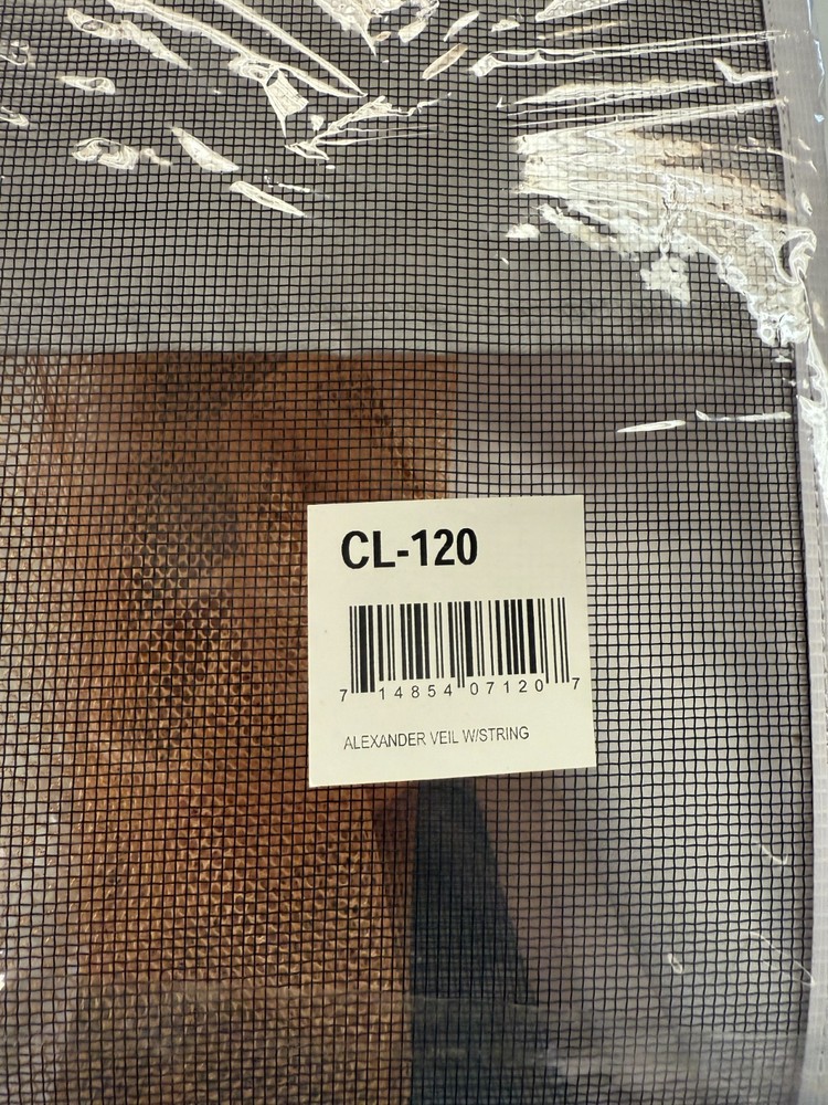 Bee Hood Mann Lake Alexander Veil with String