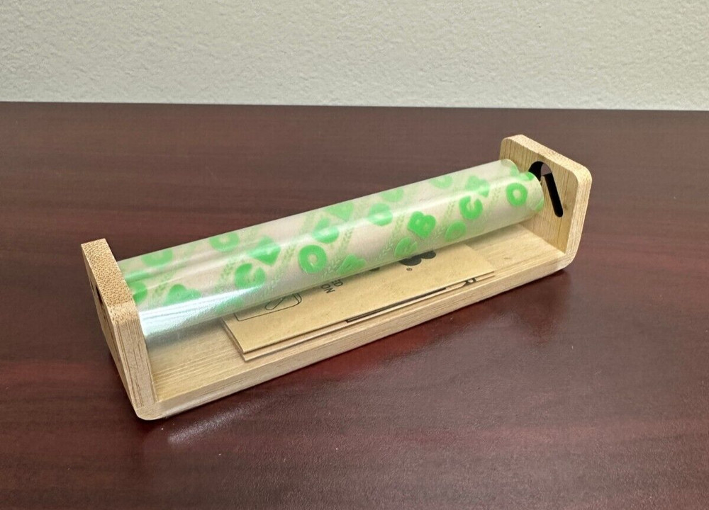 OCB BAMBOO Slim (110mm) Cigarette Rolling Machine Roller