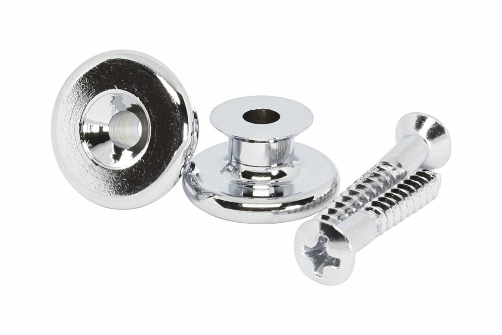 GOTOH EP-B3 Strap Button - Oversized - Set of 2 - Chrome
