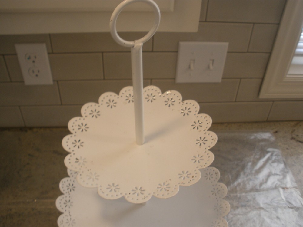 Brides Treat Stand White 3 Layers in Box