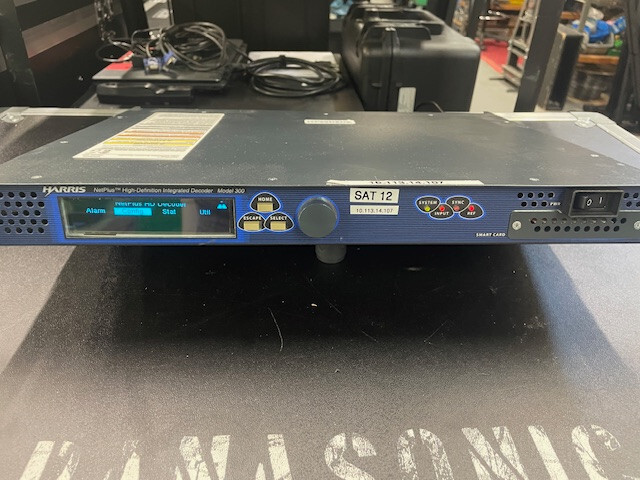 Harris Model 300 NetPlus High Definition Integrated Satallite Receiver Decoder
