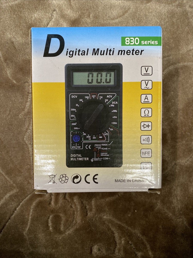 Series 830 Multi Metre Digital Tester Electicity