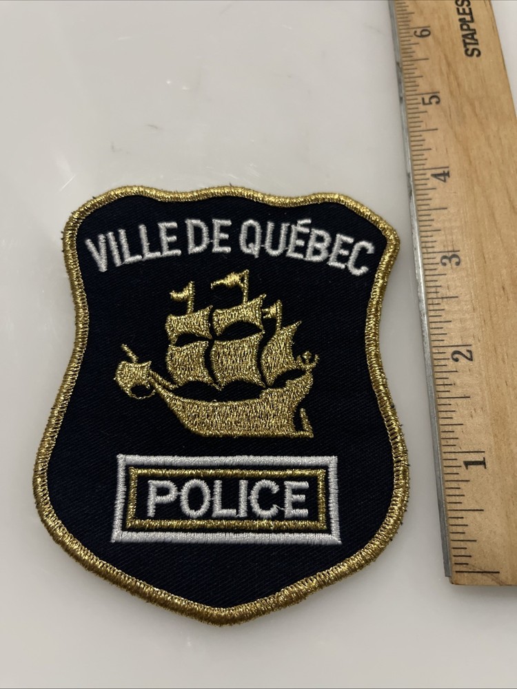Ville De Quebec Police Patch