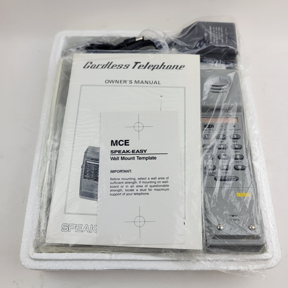 MCE Cordless Telephone MCE-7310XTP. New