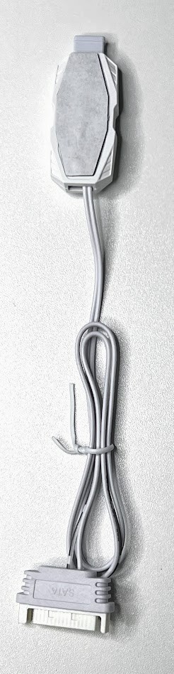 TECWARE Flex ARGB PSU Cable Cover Kit White 24-Pin 8/16-Pin Open Box