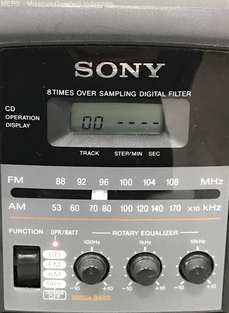 Sony CD Radio Cassette-Corder